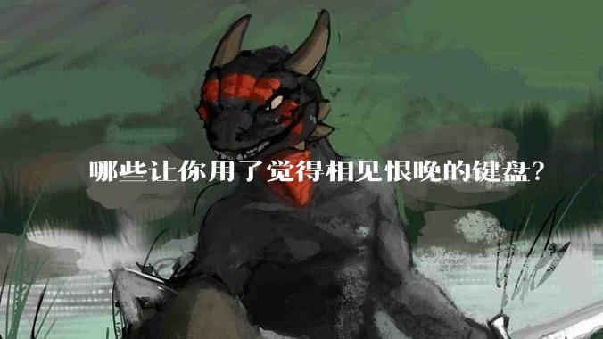 哪些让你用了觉得相见恨晚的键盘？