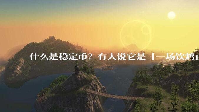 什么是稳定币？有人说它是「一场饮鸩止渴的游戏」，你怎么看？